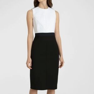 NEW Judith & Charles Sasha Two-Tone Sleeveless Midi Dress Size 2